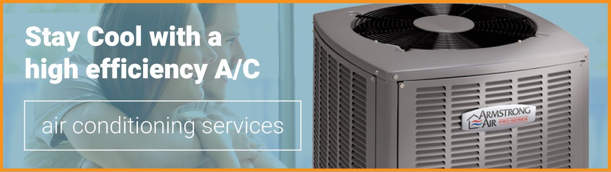 Get your high efficiency air conditioner from At Temp Mechanical today!